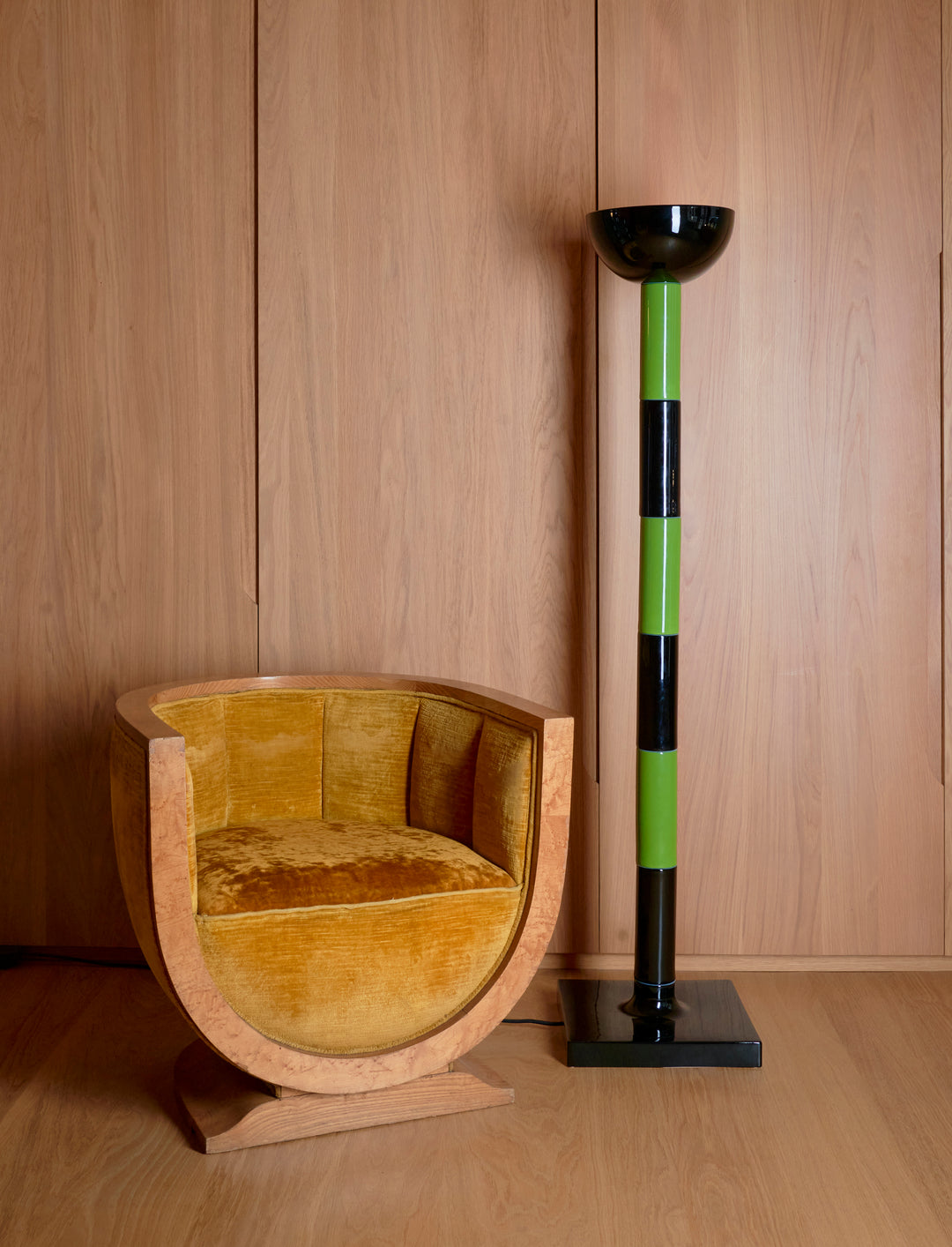 Denver floor lamp in ceramic