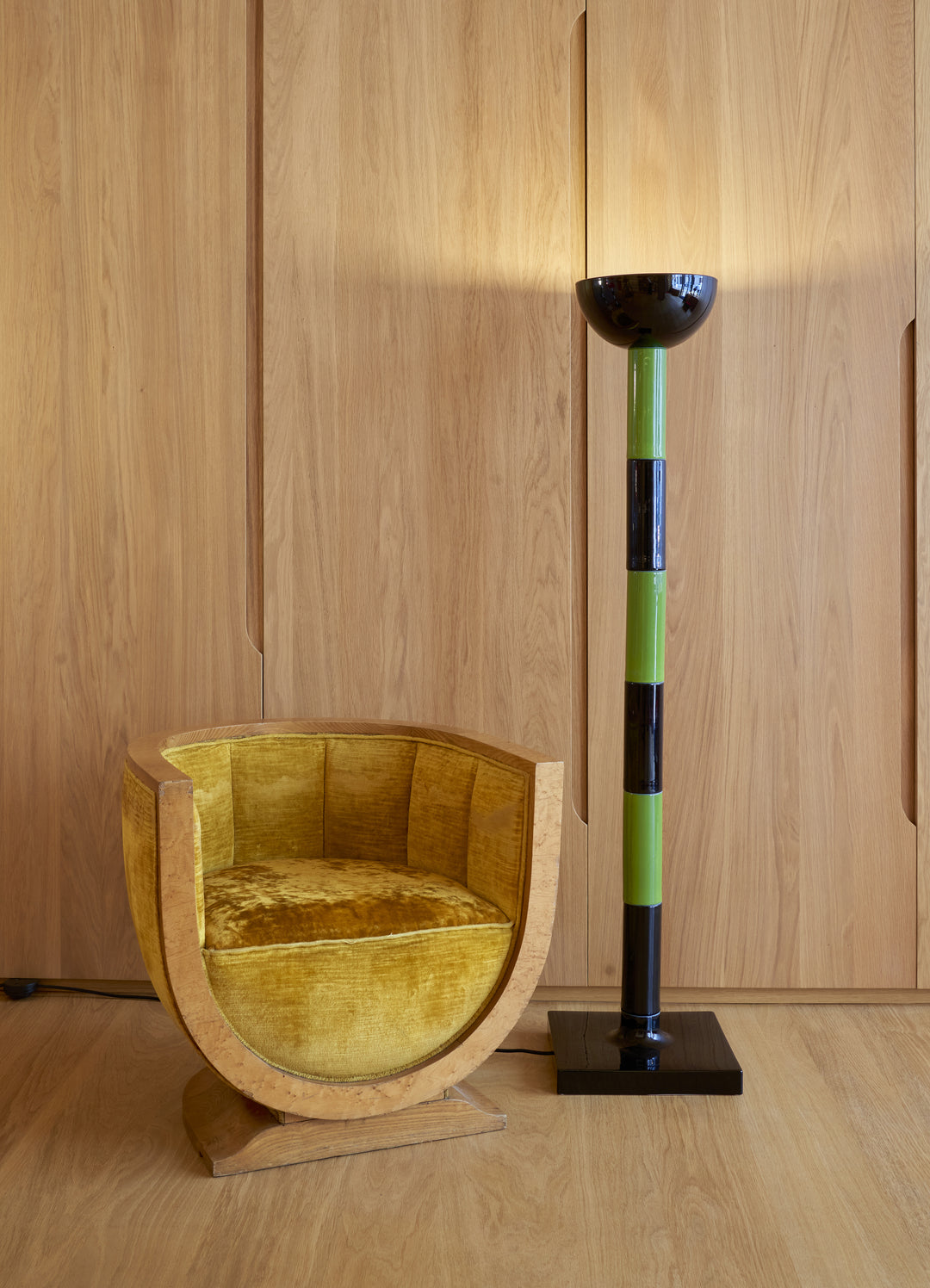 Denver floor lamp in ceramic